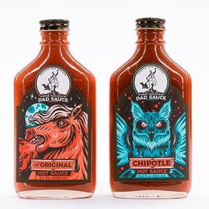 Horse Mountain Dad Sauce | Original + Chipotle | 2 Flavor Box Set