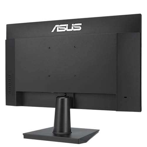ASUS 27 Inch Monitor - 1080P, IPS, Full HD, Frameless, 100Hz, 1ms, Adaptive-Sync, for Working and Gaming, Low Blue Light, Flicker Free, HDMI, VESA Mountable, Tilt - VA27EHF,Black