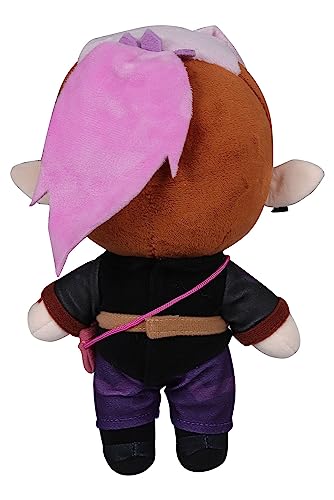 Duwseal Owl House Plush Doll Amity Blight Stuffed Toy Kids Luz Soft Anime Cute Plushies Doll Decoration Toys 9.8in (Amity Blight, Medium)