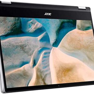 Acer 2023 Newest Spin 2-in-1 Convertible Chromebook, AMD Ryzen 3 3250C(Up to 3.5GHz), 14 Inch FHD IPS Touchscreen, 8GB RAM, 128GB eMMC, WiFi, Backlit Keyboard, Chrome OS, Silver