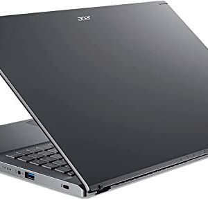 acer Aspire 5 2023 | 15.6" FHD AMD Radeon Graphics | Ryzen 7 5825U 8 Cores 16 Threads | 16GB DDR4 512GB SSD | Numeric Keypad Wi-Fi 6 Bluetooth 5.2| Win11 Pro | TLG 32GB USB | Steel Gray