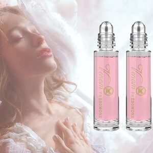 MAITING 2Pcs Pheromone Perfume, Pheromones Perfumes for Women, Lunex Phero Perfume, Phero Perfume for Women, Roll On Perfume Phero Oil, Portable Perfume Long Lasting Female