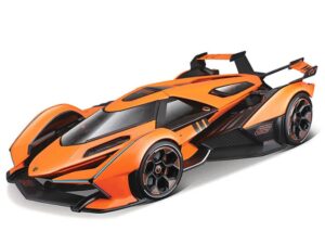 lambo v12 vision gran turismo orange metallic special edition 1/18 diecast model car 31454or