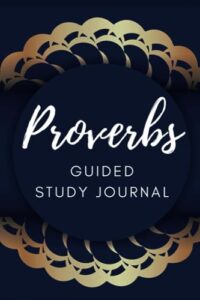 proverbs bible journal: a prompted study guide through the book of proverbs