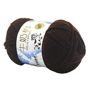2 set 1 roll 5-strand wool yarn soft warm diy beginner needlework hand knitting crochet yarn ball for sewing shop hand knitted wool