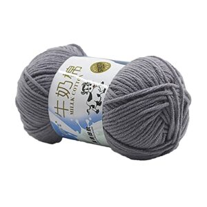 2 set 1 roll 5-strand wool yarn soft warm diy beginner needlework hand knitting crochet yarn ball for sewing shop crochet yarn