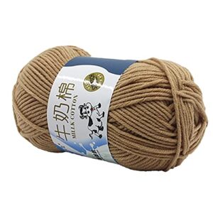 2 set 1 roll 5-strand wool yarn soft warm diy beginner needlework hand knitting crochet yarn ball for sewing shop crochet yarn
