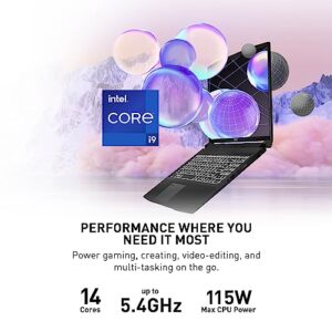 MSI Creator M16 Laptop: Intel Core i9-13900H, GeForce RTX 4050, 16" QHD+, 64GB DDR5, 2TB NVMe SSD, LayFlat, Type C, Cooler Boost 5, Win 11 Pro: Black B13VE-1250US