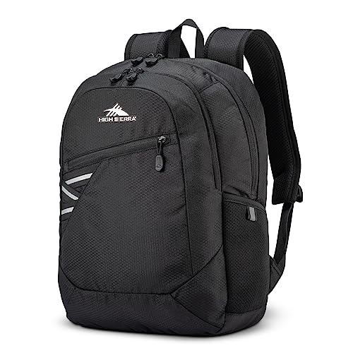 High Sierra Outburst 2.0 Carry-On Backpack with Padded Laptop Tablet Sleeve 360-Degree Reflectivity