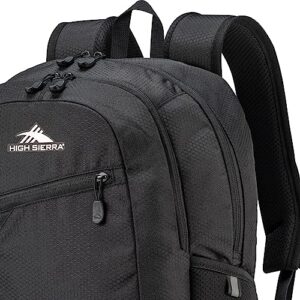 High Sierra Outburst 2.0 Carry-On Backpack with Padded Laptop Tablet Sleeve 360-Degree Reflectivity