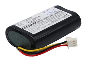 sobour battery replacement for citizen part number: ba-10-02, cmp-10 mobile thermal printer