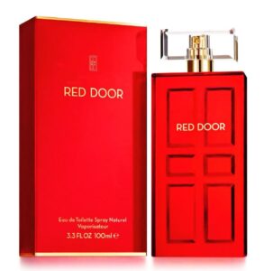 evolution + products red door perfume eau de toilette spray 3.3 fl oz with travel bag - red door for women - gift set for women - red door edt for women travel bag