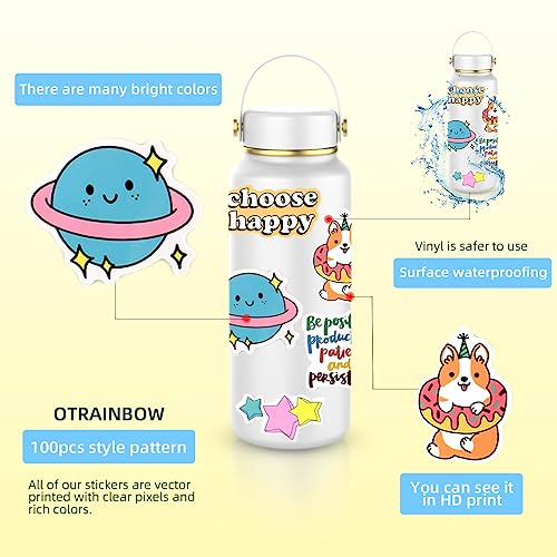 Inspiration Stickers for Laptop Phone Teens Kids Skateboard students adults Computer Decals Positive Cute Vinyl Waterproof Sticker Pack Quote Stickers Water Bottles Sticker Motivational Words Stickers