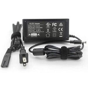 ul-listed 19v power cord for asus monitor 22'' 23'' 24'' 27'' vg278 vg278q vg279 vg279q vg279qr vg245 vg245h vg248qe vg248qg vg275q vg258qm vg248qg led lcd tuf gaming display, 19volt laptop charger
