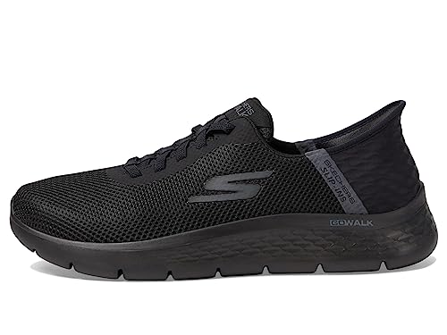 Skechers Go Walk Flex Hands Up Hands Free Slip-Ins Black 13 D (M)