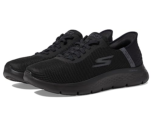 Skechers Go Walk Flex Hands Up Hands Free Slip-Ins Black 13 D (M)