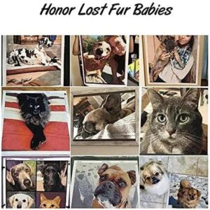 shuizemu Custom Stamped Cross Stitch Kit Stitch Your Photo Create Your Own Memory Counted Cross-Stitch Personalized Embroidery Kit for Baby Pets or Family (11.81" X 15.75"/30cm X 40cm)