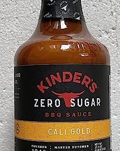 Kinder's Zero Sugar BBQ Sauce Cali Gold - 27.5 Ounce