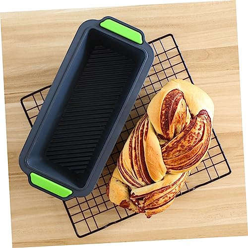 DOITOOL Box Mini Loaf Pans Non Stick Baking Sheet Silicone Bakeware Cake Molds for Baking DIY Baking Molds Bread Baking Loaf Pan Silicone Cake Mold Toast Box Bread Box Bread Pan Utensils