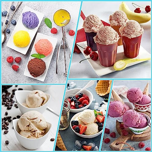 Creami Pints, for Ninja Creami Pints With Lids, Ice Cream Pint Safe And Leak Proof for NC301 NC300 NC299AM Series Ice Cream Maker