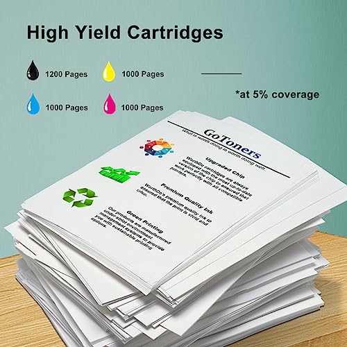 910XL Ink Cartridges Combo Pack Compatible Replacement for HP Ink 910 XL for OfficeJet Pro 8025 8028 8034 8035 8010 8015 8018 8022 8020 8030 Series Printer (4 Pack, Black & CMY)