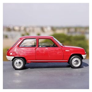 Scale Models 1 18 for Renault 5 Alpine 1976 Alloy Diecast Model Simulation Static Car Ornament Fashion Men Gift Mini Vehicles