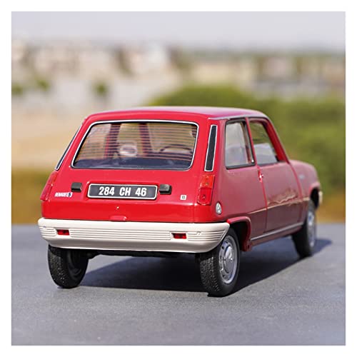 Scale Models 1 18 for Renault 5 Alpine 1976 Alloy Diecast Model Simulation Static Car Ornament Fashion Men Gift Mini Vehicles