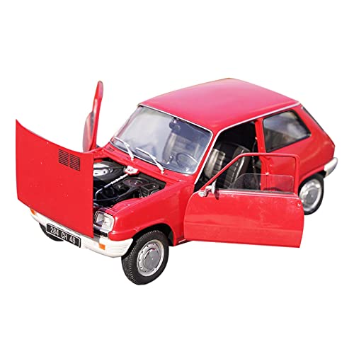 Scale Models 1 18 for Renault 5 Alpine 1976 Alloy Diecast Model Simulation Static Car Ornament Fashion Men Gift Mini Vehicles