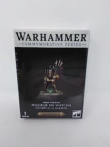 Warhammer Age of Sigmar Mugruk Da Watcha Swampcalla Shaman Citadel Miniature