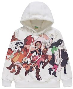 vffoto kids luz noceda hoodie owl house cosplay costume toh jacket halloween hooded sweatshirt tops (style 4, 12-14 years)