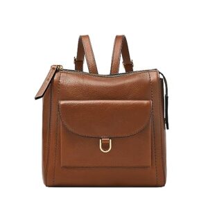 fossil backpack, brown