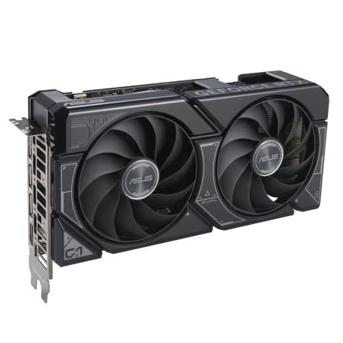 ASUS Dual GeForce RTX™ 4060 OC Edition 8GB GDDR6 (PCIe 4.0, 8GB GDDR6, DLSS 3, HDMI 2.1a, DisplayPort 1.4a, 2.5-Slot Design, Axial-tech Fan Design, 0dB Technology, and More)