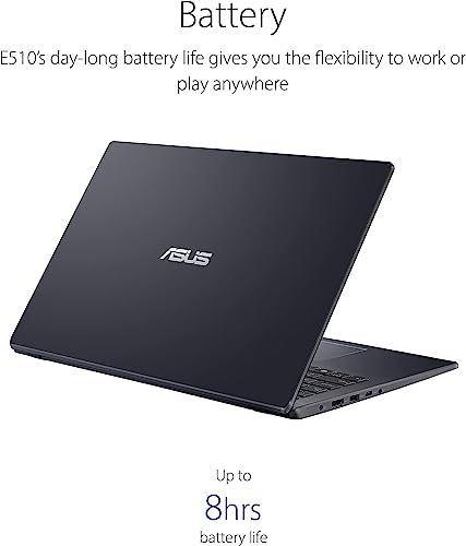 ASUS 2023 Newest Vivobook Laptop, 15.6” FHD Display, Intel Quad-Core Processor, 4GB RAM, 64GB eMMC, Ultra Thin, Wi-Fi, Long Battery Life, Windows 11 Home in S Mode, Star Black