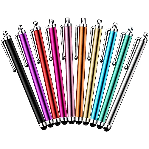 Stylus Pen for All Universal Touch Screens Devices,𝐔𝐩𝐠𝐫𝐚𝐝𝐞𝐝 Your Touch Screen Experience with AWINNER 10 Pack High Precision Capacitive Stylus Pencil