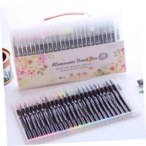 NUOBESTY 1 Set Watercolor Brush Line Water Supplies Washable Blending Drawing Art Painting Colors Markers Stationery Coloring for Artist Brushes Pen Pens Portable Calligraphy Graffiti