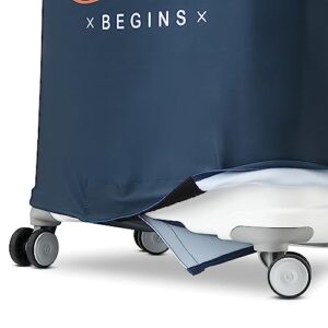 Samsonite Printed Luggage Cover, Adventure Begins, Medium