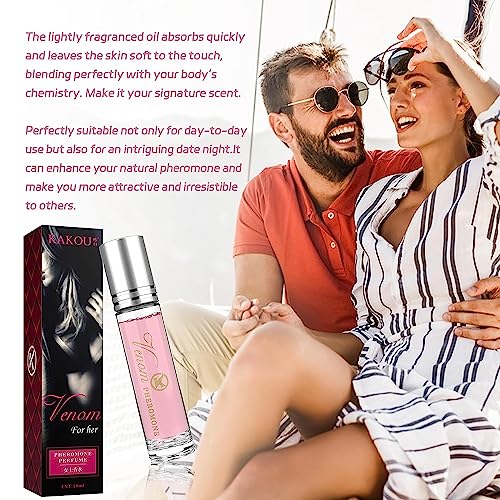 2pc Lunex Ferro Perfume, Ferromont Roll-on Perfume for Women, P_h_e romone Perfume for Women, Ferromont Perfume Oil, Travel Perfume Long Wear, Perfume for Men and Women (Miss)