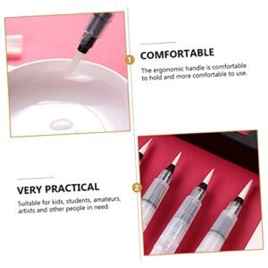 COHEALI 3pcs Writing Brush Artist Paint Brush Water Coloring Pen Artist Painting Brush Paint Brush Kit Mixology Kit Hand Painting Brush Large Capacity Water Pens Water Storage Pens Acrylic