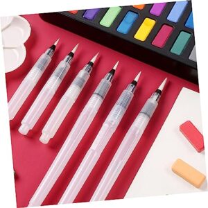 COHEALI 3pcs Writing Brush Artist Paint Brush Water Coloring Pen Artist Painting Brush Paint Brush Kit Mixology Kit Hand Painting Brush Large Capacity Water Pens Water Storage Pens Acrylic