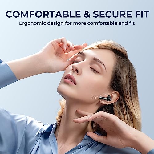 NAGFAK Wireless Earbuds Bluetooth 5.3 Headphones, 60H Playtime LED Power Display Charging Case, IPX7 Waterproof Earphones HiFi Stereo Deep Bass Ear Buds for iPhone Android Phone Sports