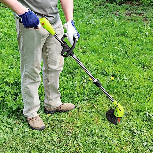 GardenJoy Weed Wacker Blades Replace, 3PCS Metal Cutter Blades Replacement for 12V Cordless Grass Trimmer