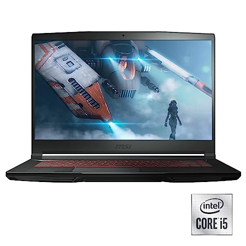 MSI GF63 Thin 15.6" Gaming Laptop, FHD 144Hz, Intel Core i5-11400H, NVIDIA GeForce RTX 3050, 16GB Memory, 512GB NVMe SSD, Windows 11 Home, Black + Accessories