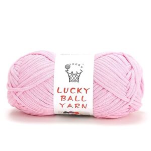 1pcs yarn for crocheting,soft yarn for crocheting,crochet yarn for sweater,hat,socks,baby blankets(pink no hook)