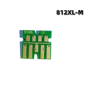 Replacement Chip for T812XL 812XL for Epson WF-7840 WF-7845 WF-7830 WF-7840 WF-7820 EC-C7000 Printer One Time Use Chip