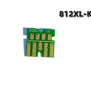 Replacement Chip for T812XL 812XL for Epson WF-7840 WF-7845 WF-7830 WF-7840 WF-7820 EC-C7000 Printer One Time Use Chip