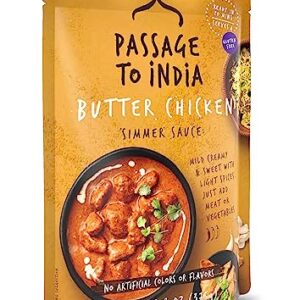 Passage to India Butter Chicken Simmer Sauce 13.2 oz (Pack of 6)