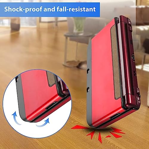 Blue Elf Red Protective Shell/Skin for New Nintendo 3DS XL LL with Hard Case Design to Offer All-Around External Surface Protection