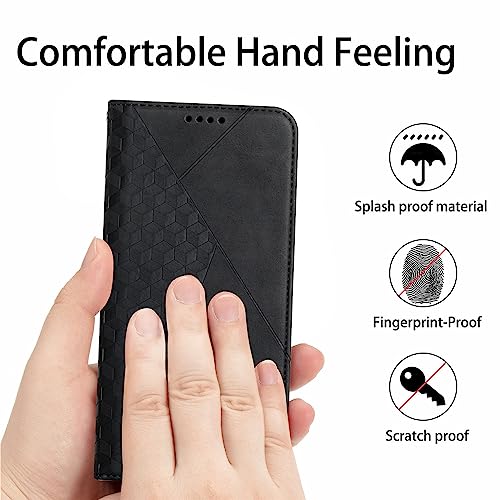 Flip Cases Smartphone Compatible with Infinix Hot 11s NFC Wallet Leather Case for Cell Phone Magnetic Suction Cup Case for Cell Phone Card Slot Holder Flip Phone Case Compatible