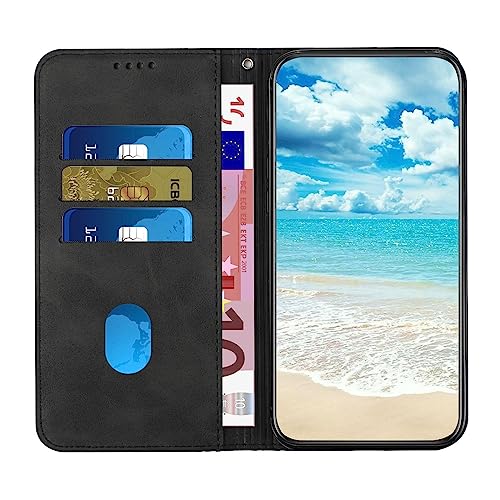 Flip Cases Smartphone Compatible with Infinix Hot 11s NFC Wallet Leather Case for Cell Phone Magnetic Suction Cup Case for Cell Phone Card Slot Holder Flip Phone Case Compatible