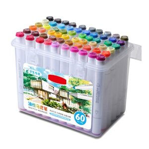 multi-purpose marker pens highlighters set broad/fine nib 5 colorful graffiti sets for kid artist diy coloring drawing